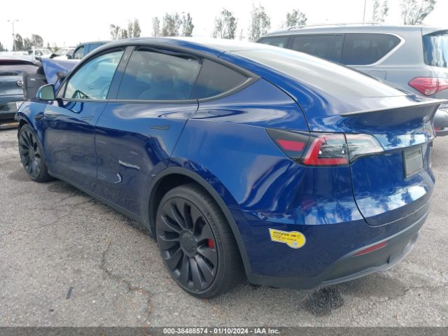 2022 TESLA MODEL Y 7SAYGDEF2NF326302 Photo 2