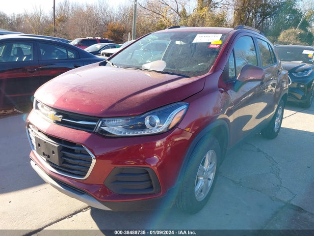 Chevrolet Trax Awd Lt 2021 KL7CJPSB0MB326020 Image 2