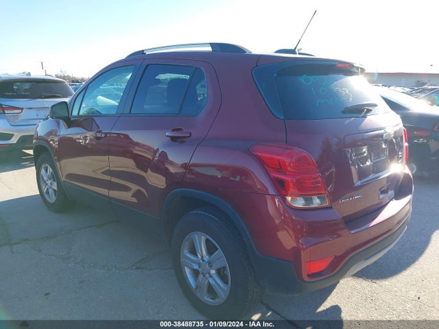 Chevrolet Trax Awd Lt 2021 KL7CJPSB0MB326020 Image 3