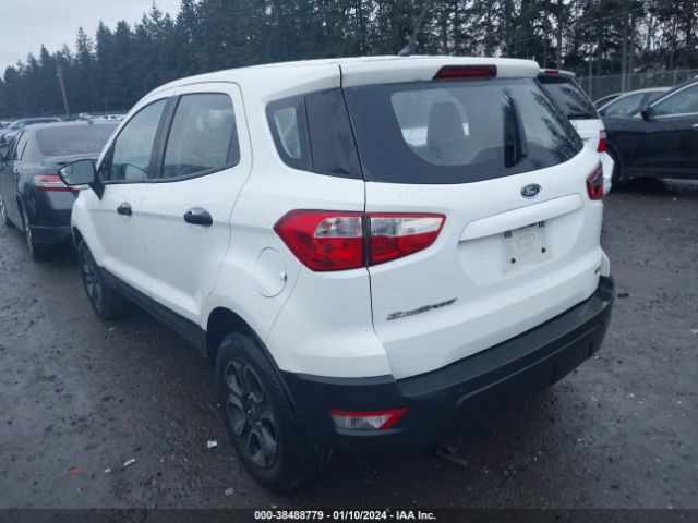 MAJ3S2FE1KC268178 Ford ECOSPORT S