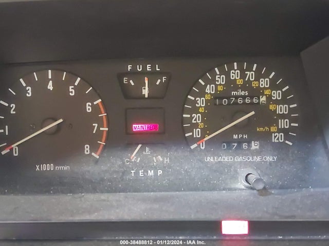1991 DODGE COLT VISTA VIN: JB4FH41V4MZ014602