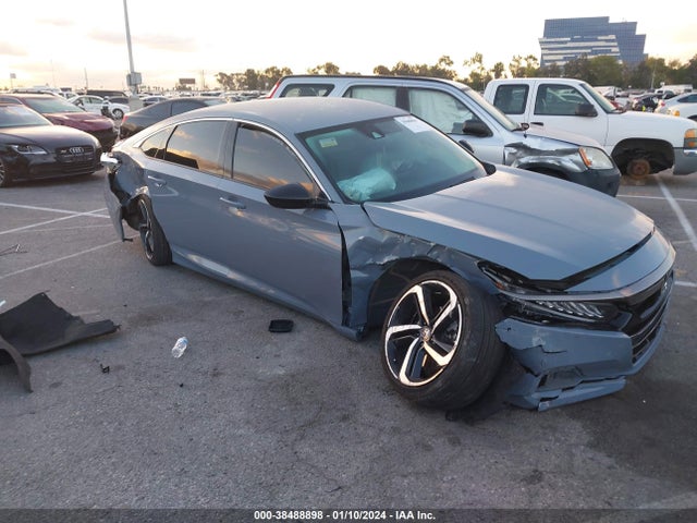 2022 HONDA ACCORD SPORT VIN: 1HGCV1F3XNA088712