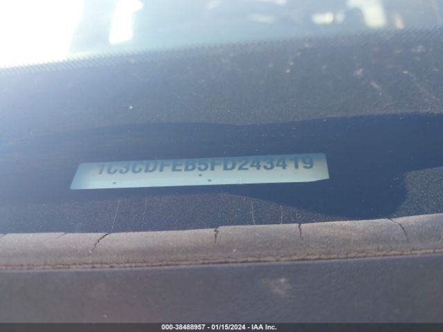 1C3CDFEB5FD243419 Dodge DART GT