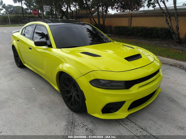 2019 DODGE CHARGER SCAT PACK RWD VIN: 2C3CDXGJ5KH633816