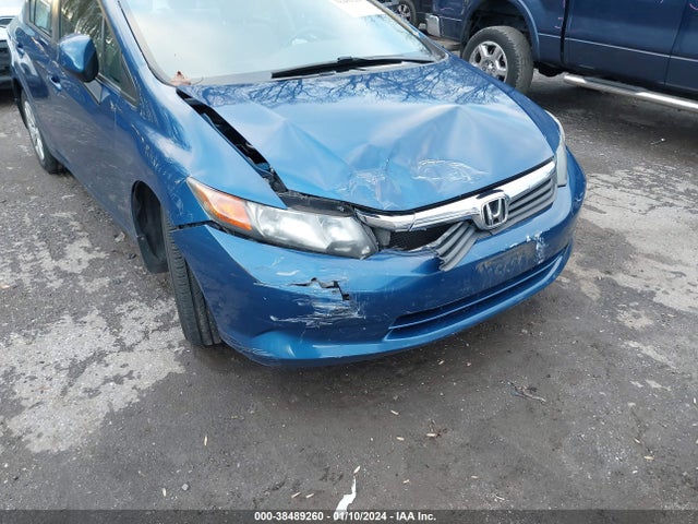 2012 HONDA CIVIC LX VIN: 19XFB2F58CE334582