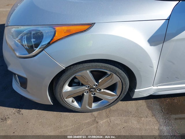 2013 HYUNDAI VELOSTER TURBO W/BLACK VIN: KMHTC6AE2DU147402