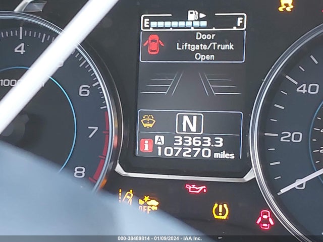 2015 SUBA XV CROSSTREK VIN: JF2GPAST8F8263579