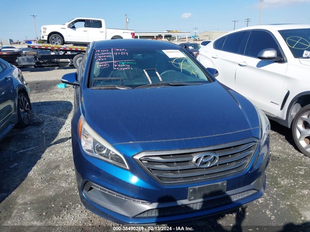 2016 HYUNDAI SONATA SPORT VIN: 5NPE34AF0GH293368