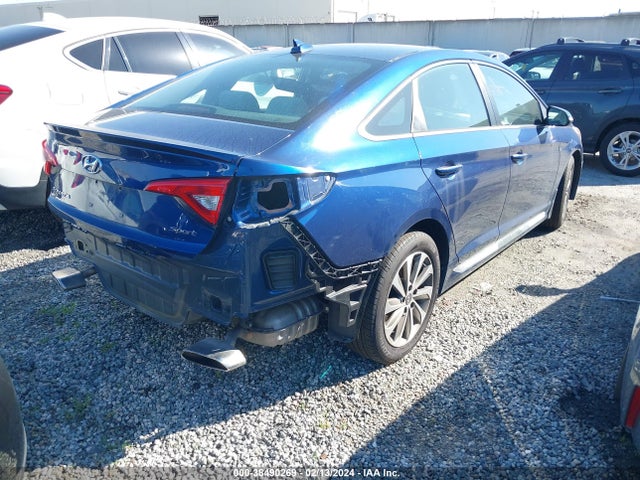 2016 HYUNDAI SONATA SPORT VIN: 5NPE34AF0GH293368