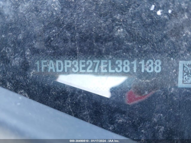 2014 FORD FOCUS S VIN: 1FADP3E27EL381138