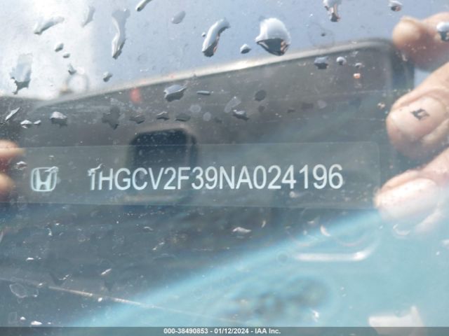 2022 HONDA ACCORD 1HGCV2F39NA024196 Photo 8