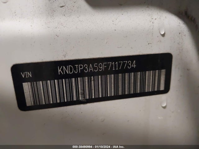 KIA SOUL + 2015 KNDJP3A59F7117734 Image 9