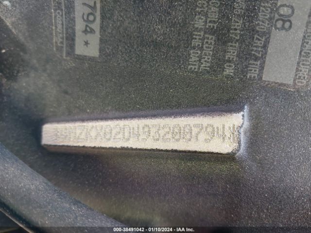 2009 BUELL LIGHTNING 4MZKX02D493200794 Photo 9