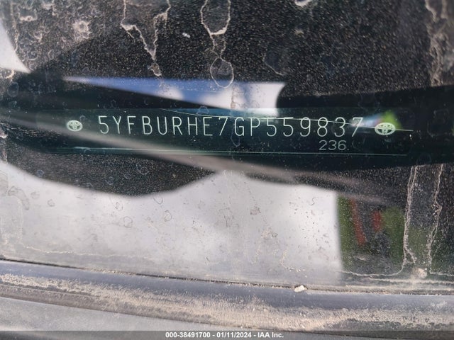 Toyota Corolla S Plus 2016 5YFBURHE7GP559837 Image 9