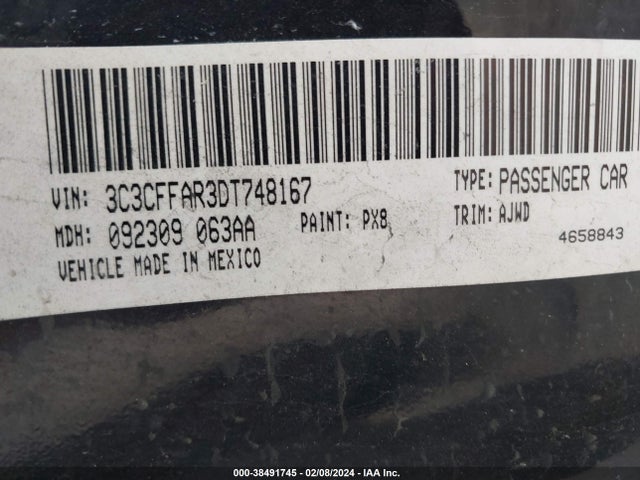 2013 FIAT 500 3C3CFFAR3DT748167 Photo 8