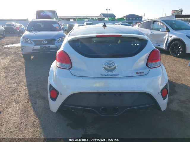 Hyundai Veloster Turbo W/black 2014 KMHTC6AE7EU210608 Image 16