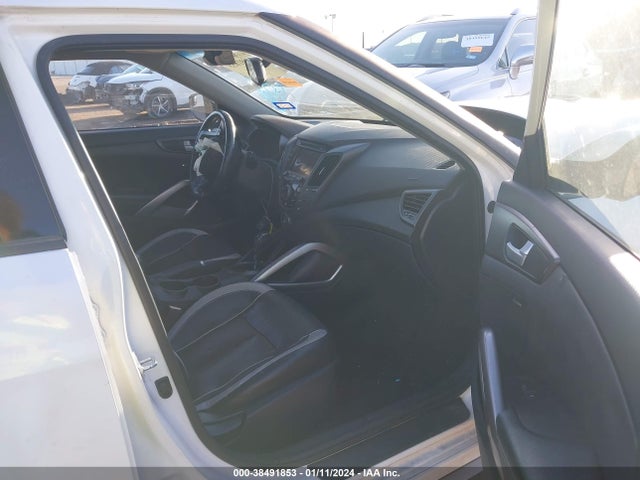 Hyundai Veloster Turbo W/black 2014 KMHTC6AE7EU210608 Image 5