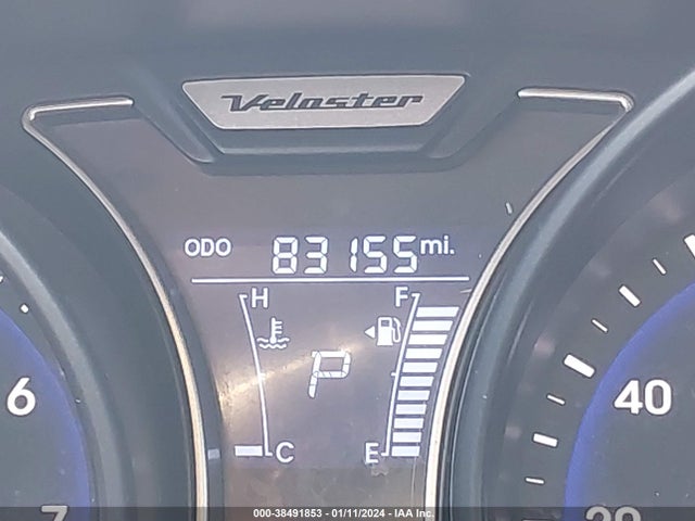 Hyundai Veloster Turbo W/black 2014 KMHTC6AE7EU210608 Image 7