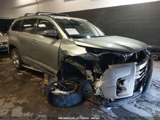 2017 TOYOTA HIGHLANDER LIMITED VIN: 5TDDZRFH2HS416181