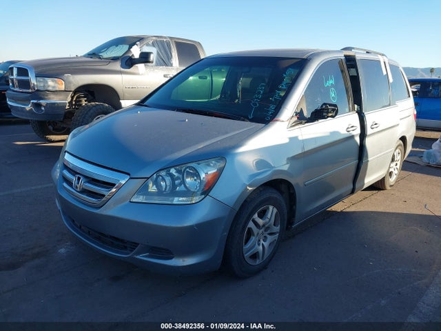 2006 HONDA ODYSSEY EX-L VIN: 5FNRL38666B093237