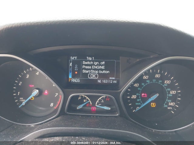 2014 FORD FOCUS TITANIUM VIN: 1FADP3N25EL463045