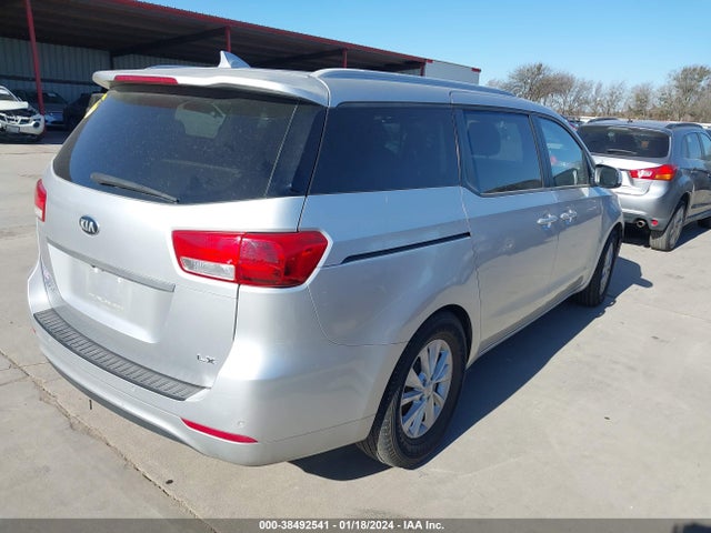 2016 KIA SEDONA LX VIN: KNDMB5C12G6081880