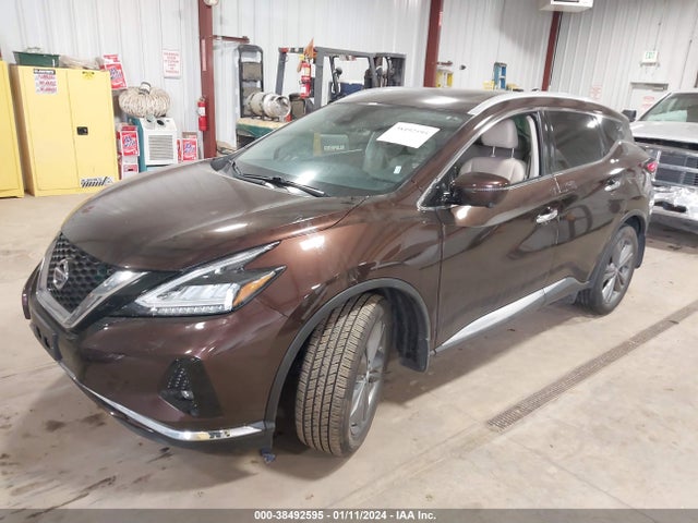 2019 NISSAN MURANO PLATINUM VIN: 5N1AZ2MS1KN139329