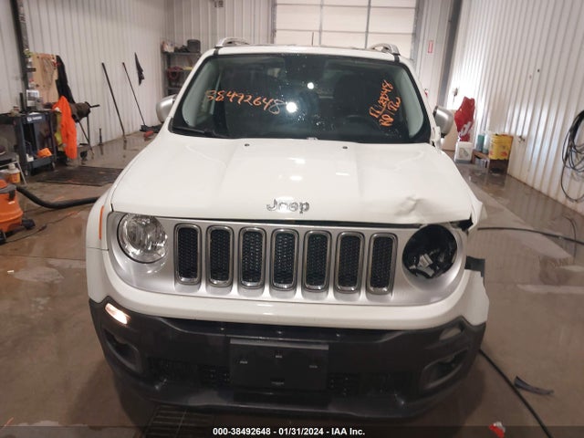 Jeep Renegade Limited 4x4 2017 ZACCJBDB8HPE53838 Image 12