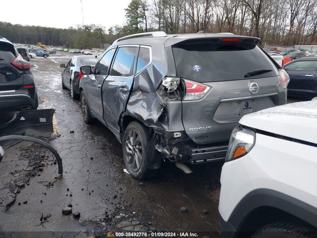 Nissan Rogue Sl 2016 KNMAT2MT9GP669798 Image 3