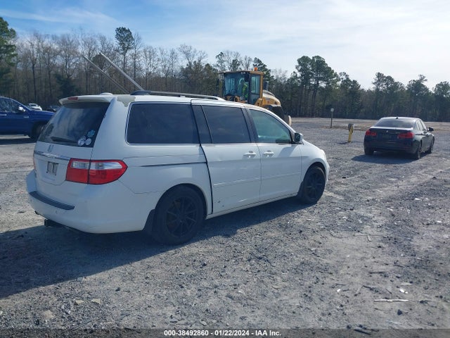 2007 HONDA ODYSSEY TOURING VIN: 5FNRL38897B012654
