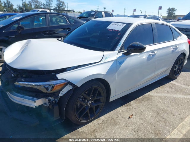 38492931 :رقم المزاد ، 2HGFE2F52NH525835 vin ، 2022 Honda Civic Sport مزاد بيع