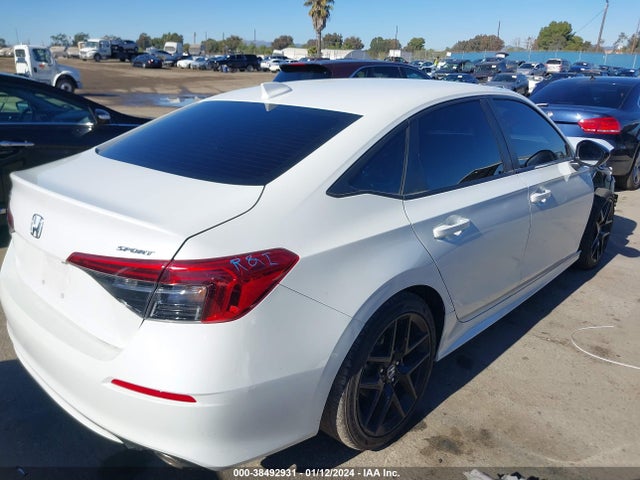 38492931 :رقم المزاد ، 2HGFE2F52NH525835 vin ، 2022 Honda Civic Sport مزاد بيع