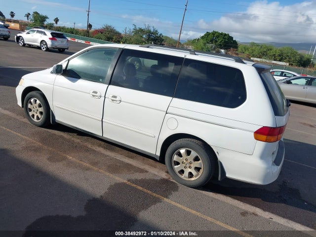 2002 HONDA ODYSSEY EX-L W/LEATHER VIN: 2HKRL18912H579349