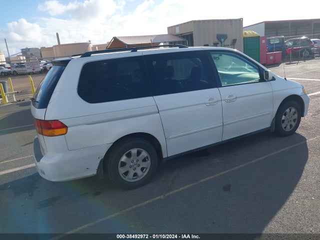 2002 HONDA ODYSSEY EX-L W/LEATHER VIN: 2HKRL18912H579349