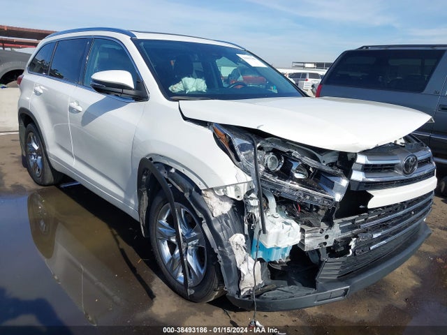 Toyota Highlander Limited Platinum 2017 5TDDZRFH8HS374986 main image