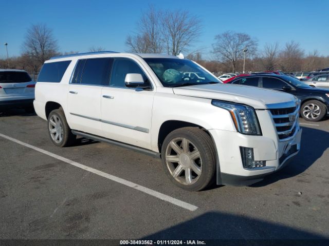 Auction sale of the 2019 Cadillac Escalade Esv Premium Luxury, vin: 1GYS4JKJ0KR356319, lot number: 38493562