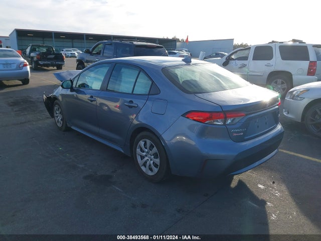 2022 TOYOTA COROLLA LE VIN: JTDEPMAE3N3009834