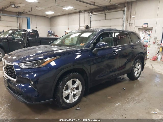 Aukcja sprzedaży 2022 Toyota Highlander Le, vin: 5TDBZRBH6NS243760, numer aukcji: 38493587