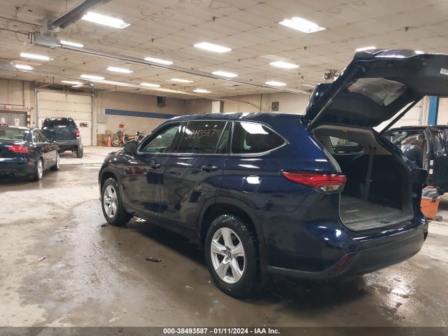 Aukcja sprzedaży 2022 Toyota Highlander Le, vin: 5TDBZRBH6NS243760, numer aukcji: 38493587