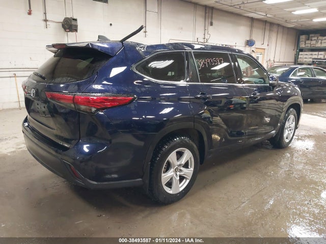 Aukcja sprzedaży 2022 Toyota Highlander Le, vin: 5TDBZRBH6NS243760, numer aukcji: 38493587