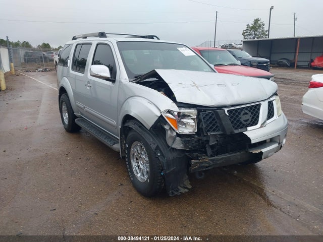 2007 NISSAN PATHFINDER SE VIN: 5N1AR18U47C633693