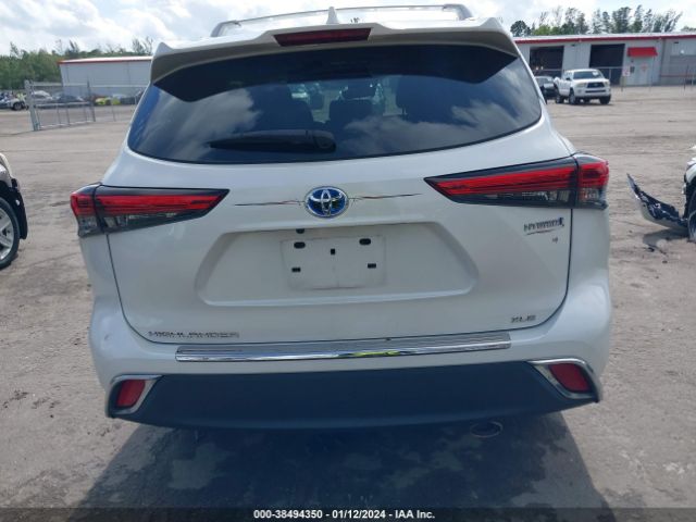 Toyota Highlander Hybrid Xle 2021 5TDHBRCH2MS048640 Image 16
