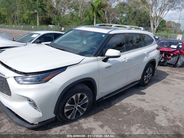Toyota Highlander Hybrid Xle 2021 5TDHBRCH2MS048640 Image 2