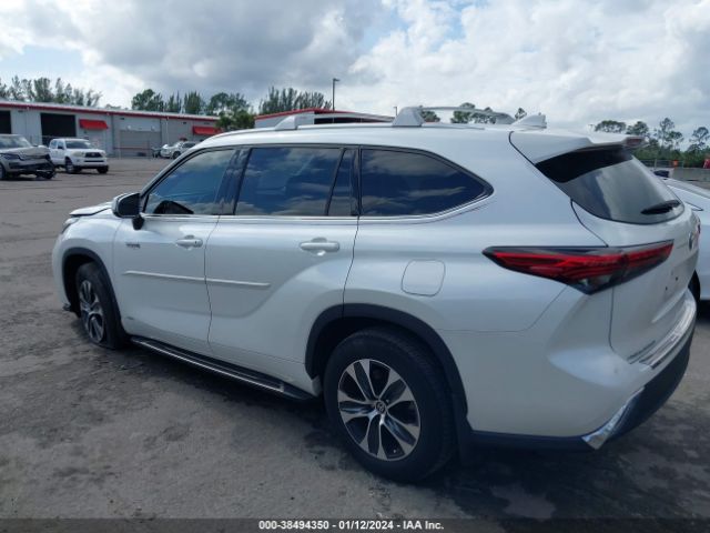 Toyota Highlander Hybrid Xle 2021 5TDHBRCH2MS048640 Image 3
