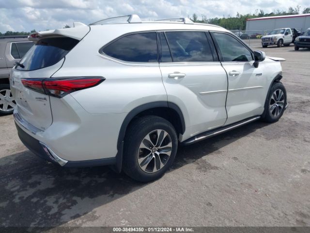 Toyota Highlander Hybrid Xle 2021 5TDHBRCH2MS048640 Image 4