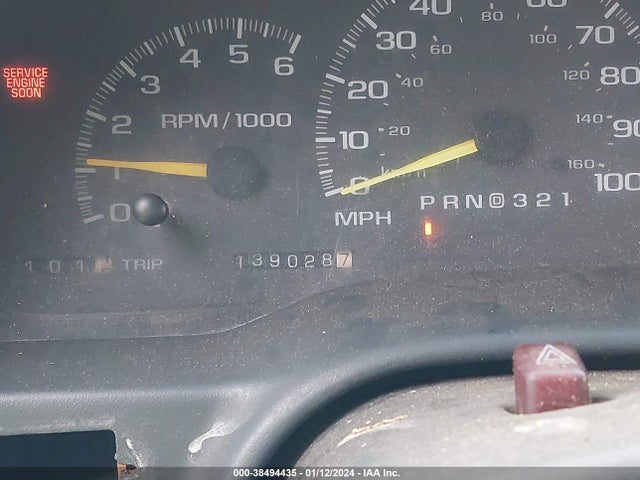 1997 GMC SIERRA 3500 HD SLE VIN: 1GTHC34R9VF051375