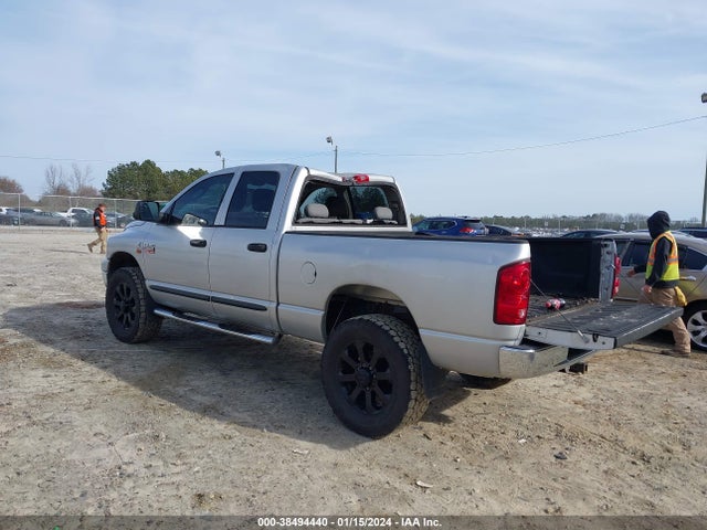 2007 DODGE RAM 2500 SLT/TRX4 OFF ROAD/SPORT/POWER WAGON VIN: 3D7KS28A67G851064