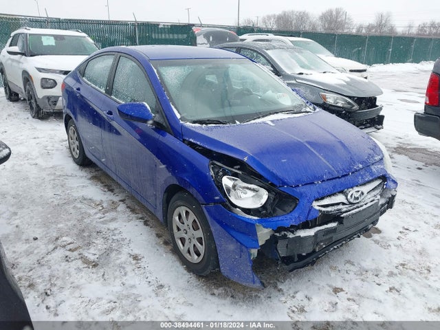 2012 HYUNDAI ACCENT GLS VIN: KMHCT4AE6CU182320
