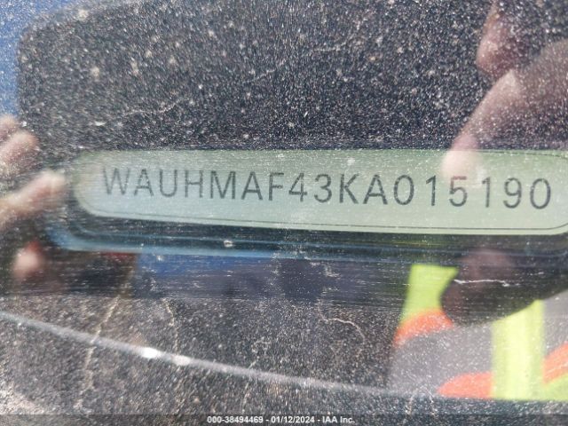 WAUHMAF43KA015190 Audi A4 40 Premium