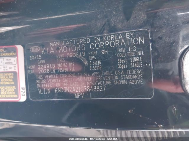 KNDJN2A21G7848827 KIA Soul !